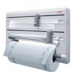 Leifheit 25703 paper towel holder Wall-mounted paper towel holder Grey, White