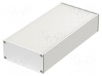 Enclosure: with panel | Filotec | X: 105mm | Y: 220mm | Z: 48mm | natural