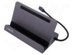 Docking station | USB 3.0,USB 3.2 Gen 1 | 0.2m | aluminium