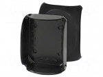 Enclosure: junction box | X: 205mm | Y: 255mm | Z: 112mm | IP66 | black