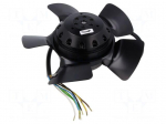 Fan: AC | axial | 230/400VAC | &Oslash;195x75mm | 830m3/h | 67dBA | ball | 2800rpm