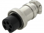 CB, VHF, UHF, PMR raadiod, antennid ja tarvikud // Raadiosaatjate antennikaablid // 20-096# Wtyk cb mikrofonowy 5pin na kabel