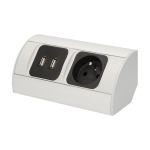 T&ouml;&ouml;riistad ja m&otilde;&otilde;teseadmed // Uued tooted t&ouml;&ouml;riistade, tarvikute kategoorias // Gniazdo meblowe 1x2P+Z, 2xUSB