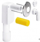 Siphon for washing machine, built-in Viega