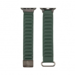 Strap Connect  Watch 38/40/41mm cortical back buckle magnetic suction Watch Straps Ceder Green