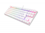 Genesis | THOR 303 | Mechanical Gaming Keyboard | Wired | US | Outemu Peach Silent | White
