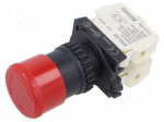 Switch: emergency stop | 22mm | Stabl.pos: 2 | NC x2 | red | mushroom