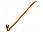Crowbar | L: 600mm | W: 20mm | for nails | tool steel