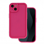 Back panel cover iLike Samsung Galaxy A55 5G Rim TPU case Pink