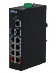 Dahua Technology PFS3211-8GT-120-V2 network switch Unmanaged Gigabit Ethernet (10/100/1000) Power over Ethernet (PoE) Desktop/Wall-Mounting Black