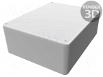 Enclosure: multipurpose | X: 94mm | Y: 119mm | Z: 42mm | 1590 | aluminium