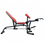 HMS Fitness LS3050 Adjustable weight training bench Adjustable backrest Adjustable seat Gym Black, Red