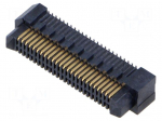 Connector: PCB to PCB | socket | male | PIN: 50 | ERM8 | vertical | 1.4A
