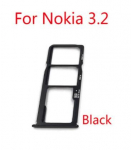 SIM card holder for Nokia 3.2 Black