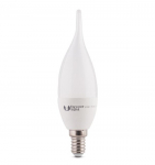 Bulb LED C37 E14 7W 230V warm white, flame