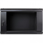 4U 19'' Seinakapp/ 600 x 450 x 280mm/ Must/ Monteerimata