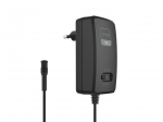 Compact switching power supply with selectable output - 100 - 240 V - 3 to 12 VDC - 2.5 A + 6 tips