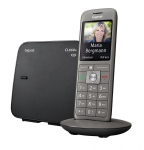 Gigaset CL660A DECT telephone Anthracite, Black
