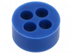 Insert for gland | 7mm | M32 | IP54 | silicone | Holes no: 4 | -50&divide;200&deg;C
