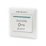 Qoltec Exit Button | white