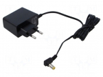 Power supply: switching | mains,plug-in | 9VDC | 1A | 9W | Out: 5,5/2,1