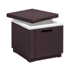 Kliimaseadmed // Cooling boxes and bags // Lod&oacute;wka ogrodowa Keter Allibert Ice Cube brązowa