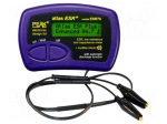 Tester: electronic components | LCD | R range: 0&divide;40&Omega; | 20mA,25mA