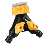 Niisutusseadmed // Pinnakastmise seadmed :: Vooliku&uuml;hendused, vihmutid // Rozdzielacz podw&oacute;jny na kran 1?-3/4? Greenmill GB1682C