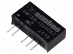 Converter: DC/DC | 1W | Uin: 9.6&divide;14.4VDC | Uout: 24VDC | Uout2: -24VDC