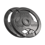 Spordiks ja aktiivseks puhkuseks // Spordikaubad ja varustus // Obciążenie żeliwne olimpijskie zestaw 2x10kg, otw&oacute;r 51mm, talerz z uchwytami, REBEL ACTIVE