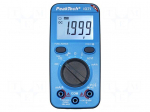 Digital multimeter | LCD | 3,5 digit (2000) | VDC: 2V,20V,200V,600V