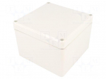 Enclosure: multipurpose | X: 120mm | Y: 122mm | Z: 87mm | EUROMAS II | ABS