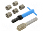Tools set: for thread repair | Holder: hand | Thread: M20 | Pitch: 2.5