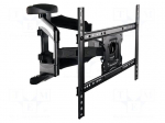 Holder | for wall mounting | 45.5kg | 32&divide;75" | black | 600x400mm
