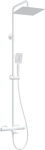 Shower set with thermostatic bath faucet