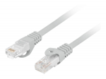 Lanberg | Patchcord Cat.6 UTP LSZH CU | PCU6-10CU-0150-S | 1.5 m | Grey