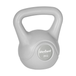 Spordiks ja aktiivseks puhkuseks // Spordikaubad ja varustus // Kettlebell bitumiczny 2 kg szary  REBEL ACTIVE