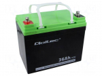 Re-battery: acid-lead | 12V | 36Ah | AGM | maintenance-free