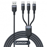 Cable Joyroom Black \\ 0.3 m