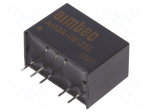 Converter: DC/DC | 3W | Uin: 18&divide;75V | 12VDC | Iout: 250mA | SIP6 | 3.85g