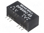 Converter: DC/DC | 9W | Uin: 36&divide;75V | Uout: 5VDC | Uout2: -5VDC | SIP8