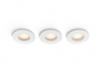 Philips Hue Adore Hue iebūvējams balts gaismeklis 3x4.2W 929004611501 8721103073020