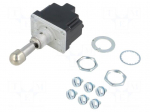Switch: toggle | Pos: 3 | DPDT | ON-ON-ON | 15A/125VAC | Leads: screw