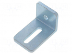 Angle bracket | for profiles | W: 40mm | H: 60mm | L: 40mm | steel