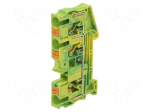 Splice terminal: rail | PT | for DIN rail mounting | push-in | ways: 1
