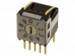 Encoding switch | DEC/BCD | Pos: 10 | THT | Rcont max: 100m&Omega; | 1.96Ncm