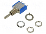 Switch: toggle | Pos: 3 | SP3T | (ON)-OFF-(ON) | 3A/250VAC | 4A/30VDC