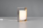 Trio Pail table lamp E27 brushed steel gaismeklis R55751007 4017807642124