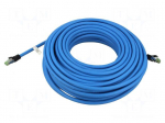 Patch cord | S/FTP | Cat: 6a | RJ45 plug,both sides | stranded | Cu | 25m