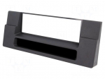 Radio mounting frame | BMW | 1 DIN | black
